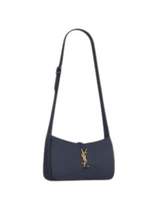 Luxury Saint Laurent Trending 2025 5 A 7 Regenerated Nylon Shoulder Bag Navy