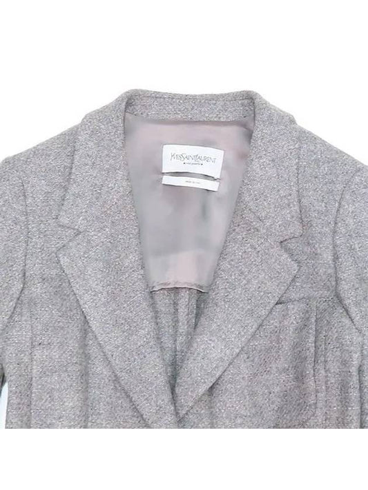 Luxury Saint Laurent Trending 2025 Smith Market Used Luxury Wool Jacket Women s Clothing