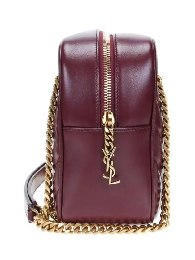 Luxury Saint Laurent Trending 2025 Joan Camera Shoulder Bag Burgundy