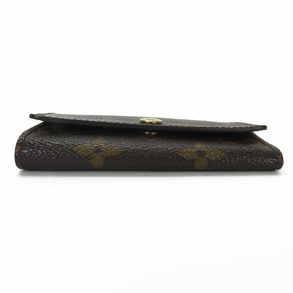 LOUIS VUITTON Key case Key holder M62630 Monogram canvas, leather Brown Multicles6 Women(Unisex)