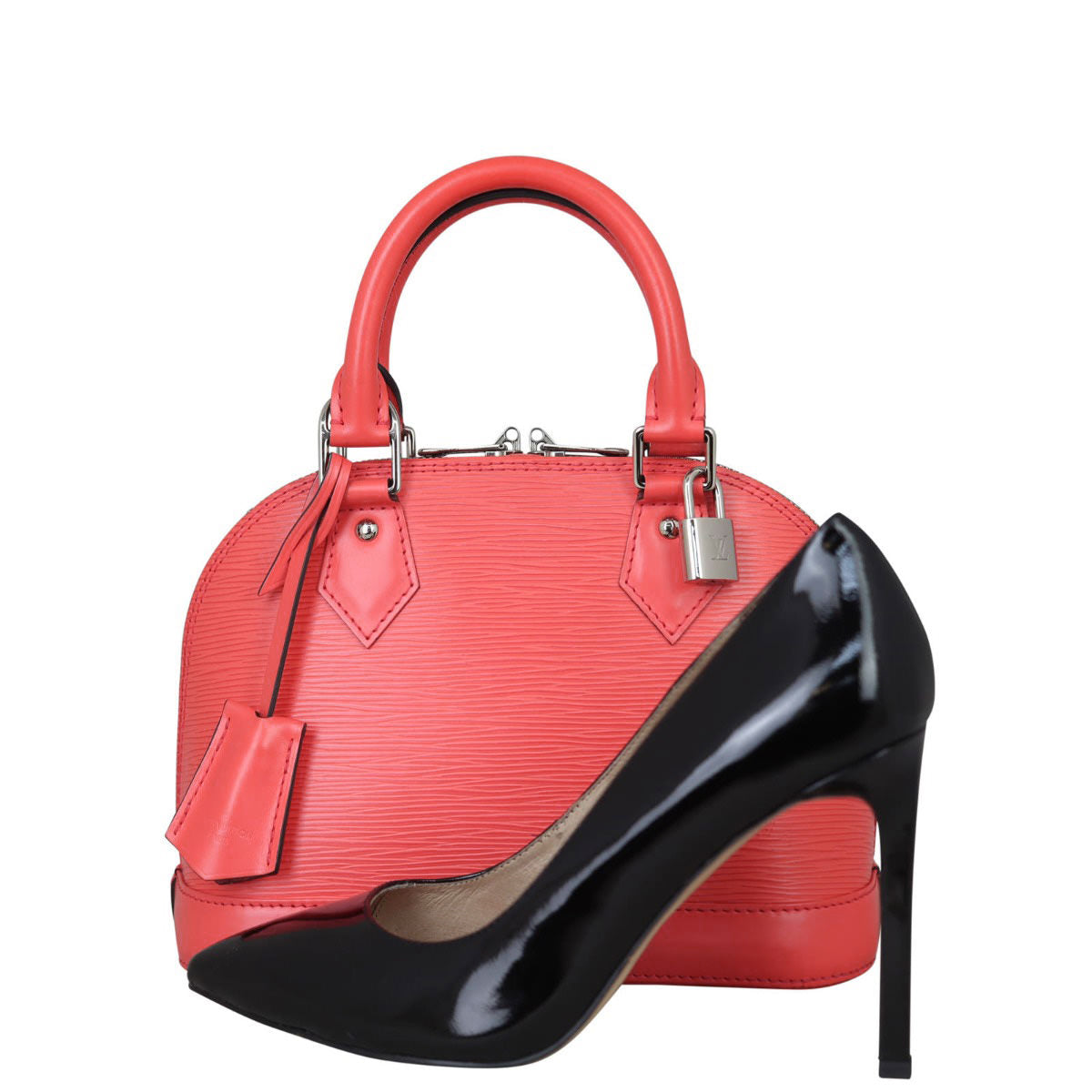 Louis Vuitton Alma BB Epi | Grenade Bright Coral
