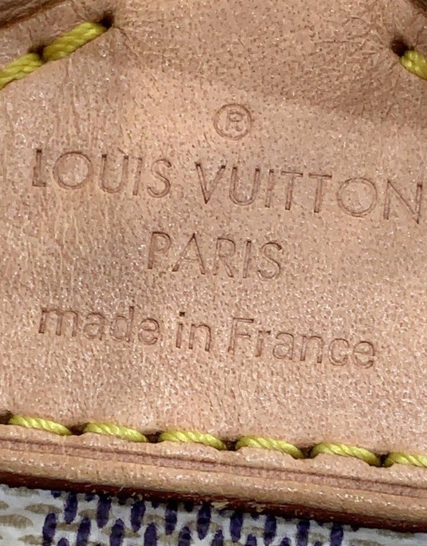 LOUIS VUITTON Sperone Damier Azur Backpack Bag White