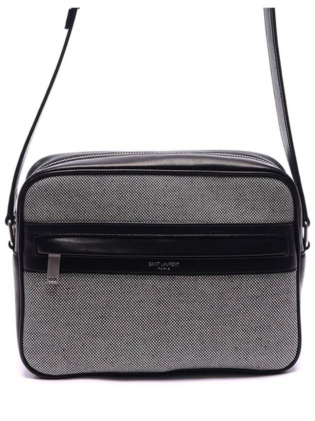 Luxury Saint Laurent Trending 2025 Camp Camera Cross Bag Grey
