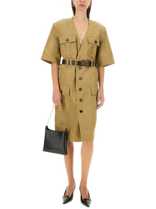 Luxury Saint Laurent Trending 2025 Luxury Saint Laurent Trending 2025 "Saharienne" Dress