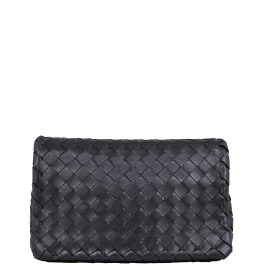 Bottega Veneta Intrecciato Full Flap Small Crossbody
