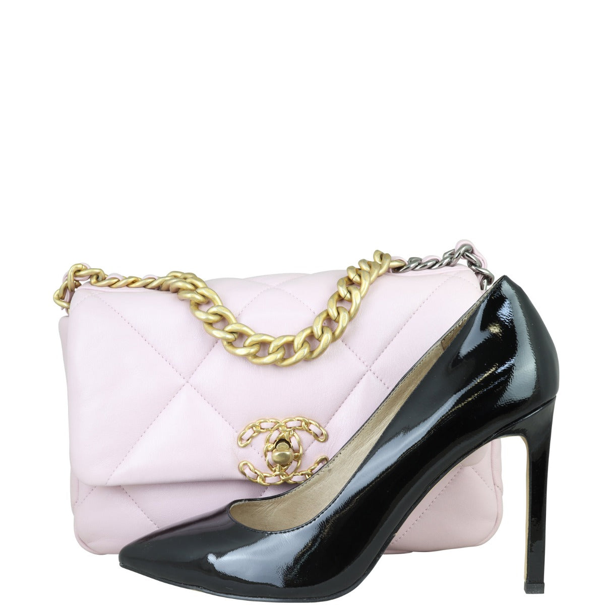 Chanel 19 Flap Bag Medium | Pale Pink