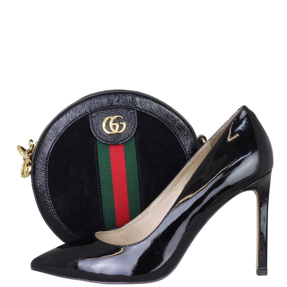 Gucci GG Ophidia Round Mini Shoulder Bag