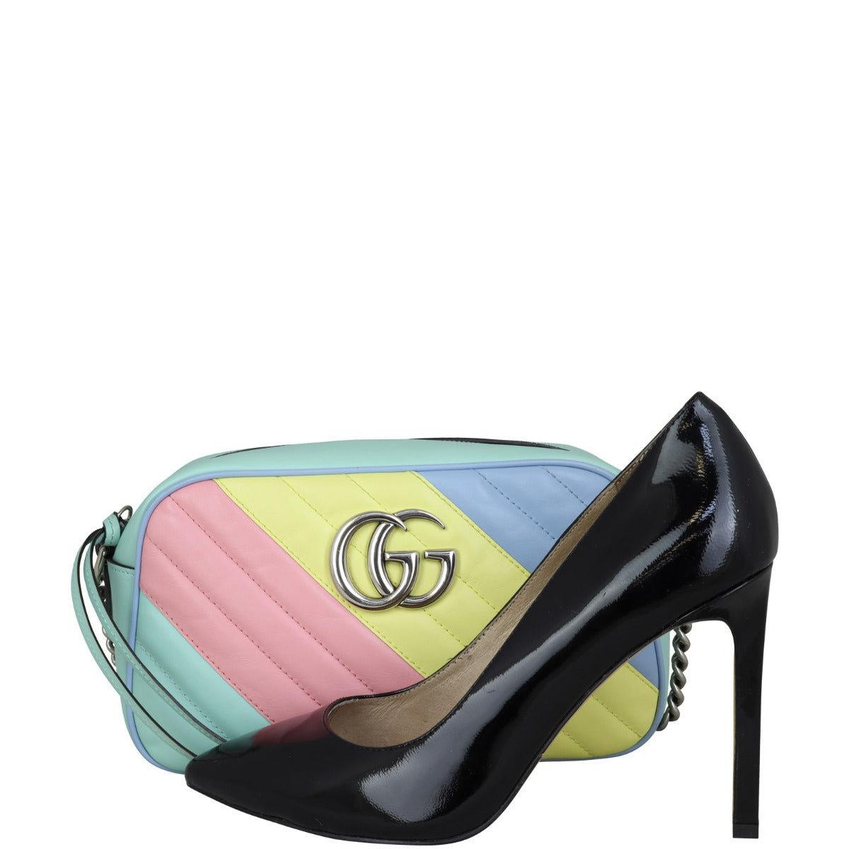 Gucci GG Marmont Diagonal Small Camera Bag
