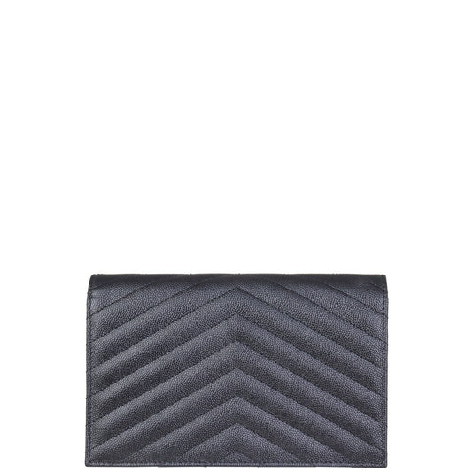 Saint Laurent Monogram Envelope Chain Wallet