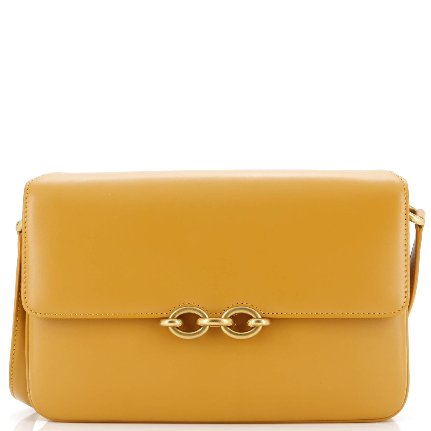 Luxury Saint Laurent Trending 2025 Le Maillon Shoulder Bag Leather Medium