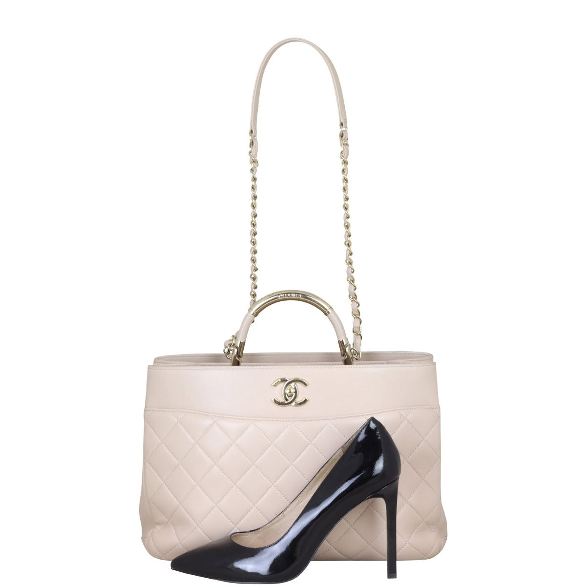 Chanel Carry Chic Shopping Tote