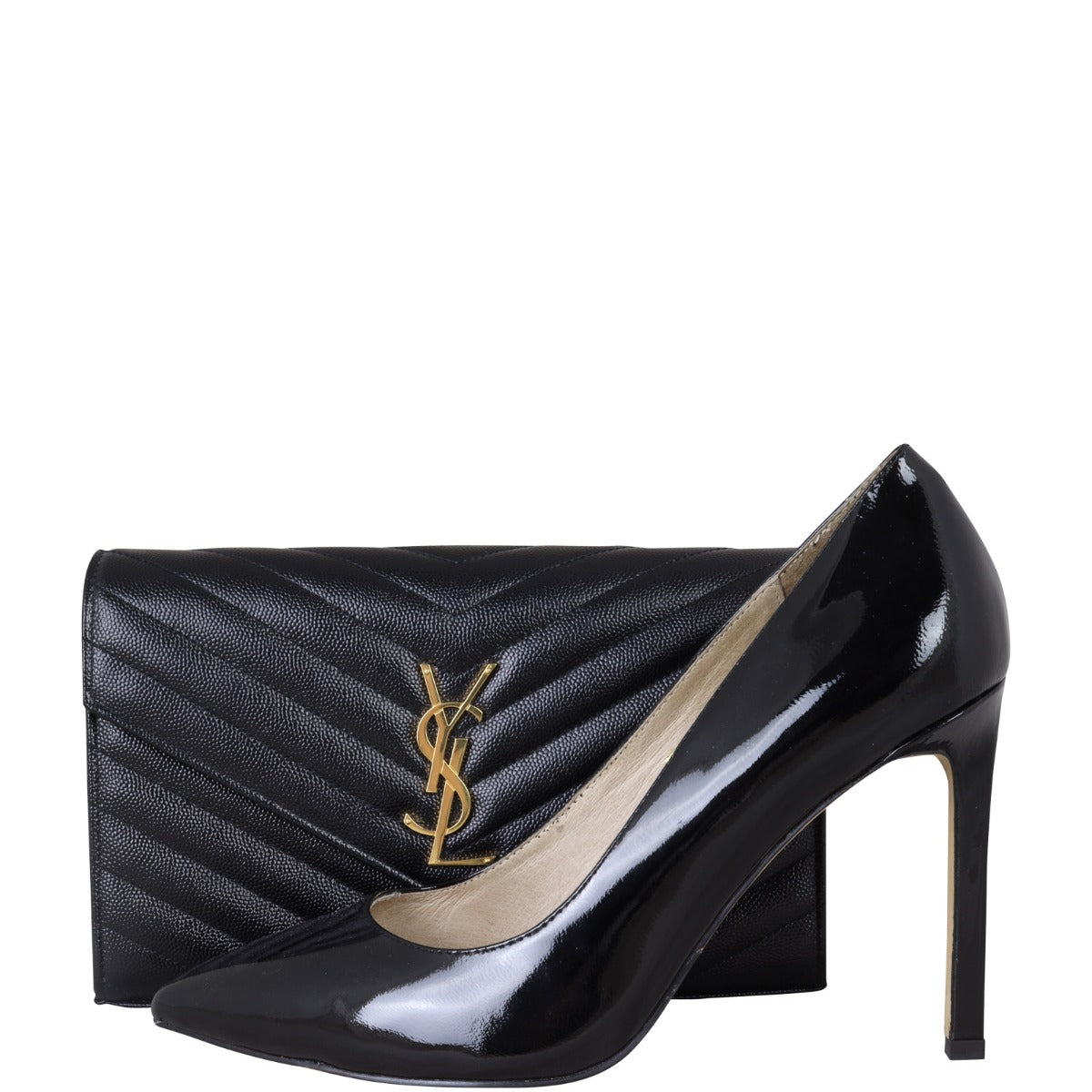 Saint Laurent Cassandre Chain Wallet