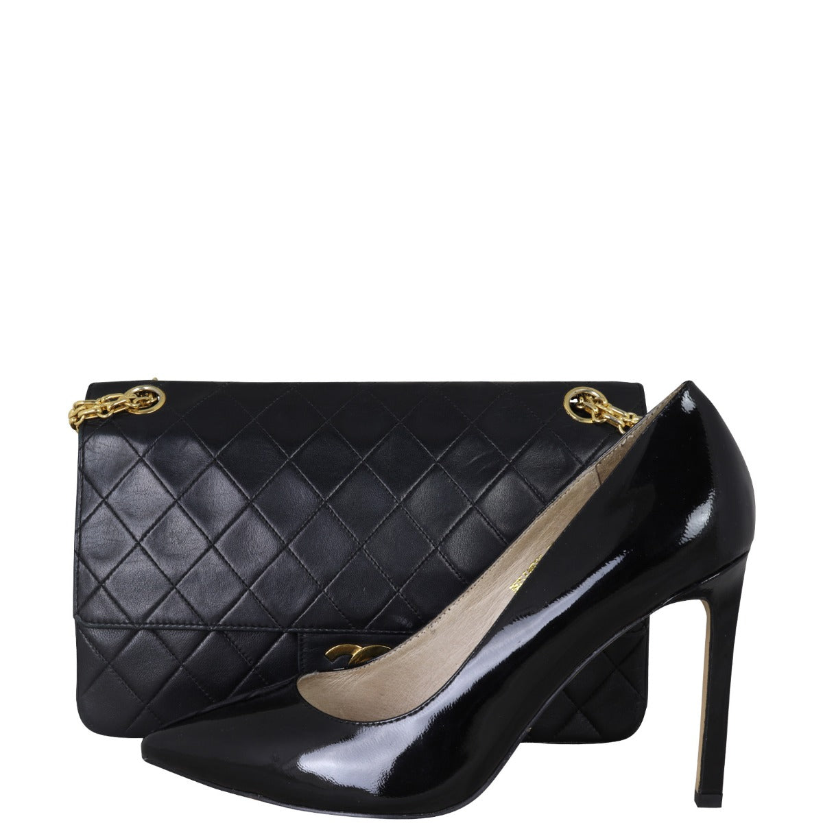 Chanel Classic Double Flap Medium | Vintage Gold Chain