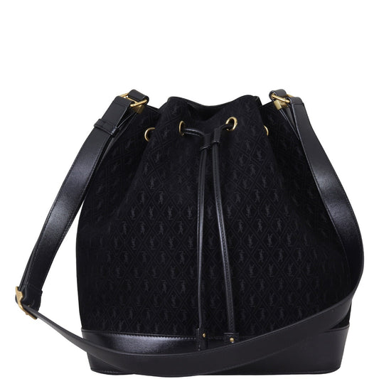 Saint Laurent All Over Bucket Bag Monogram