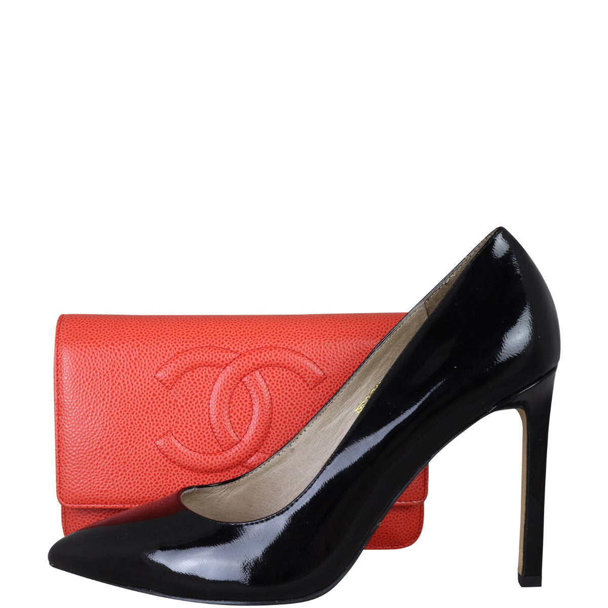 Chanel Timeless Wallet on Chain | Coral
