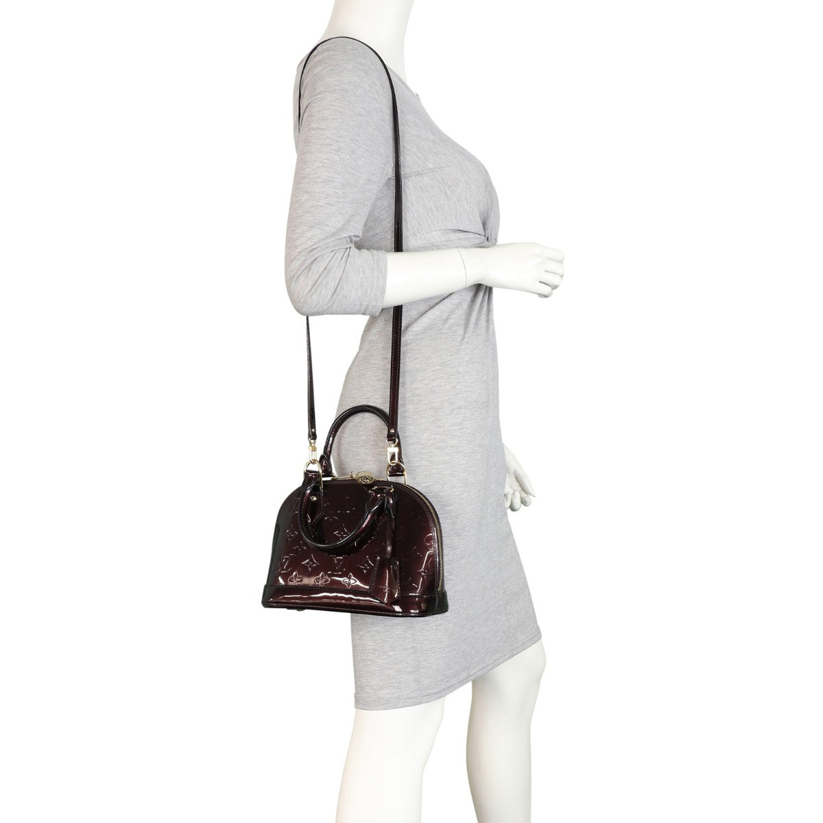 Louis Vuitton Alma BB Monogram Vernis | Patent Leather