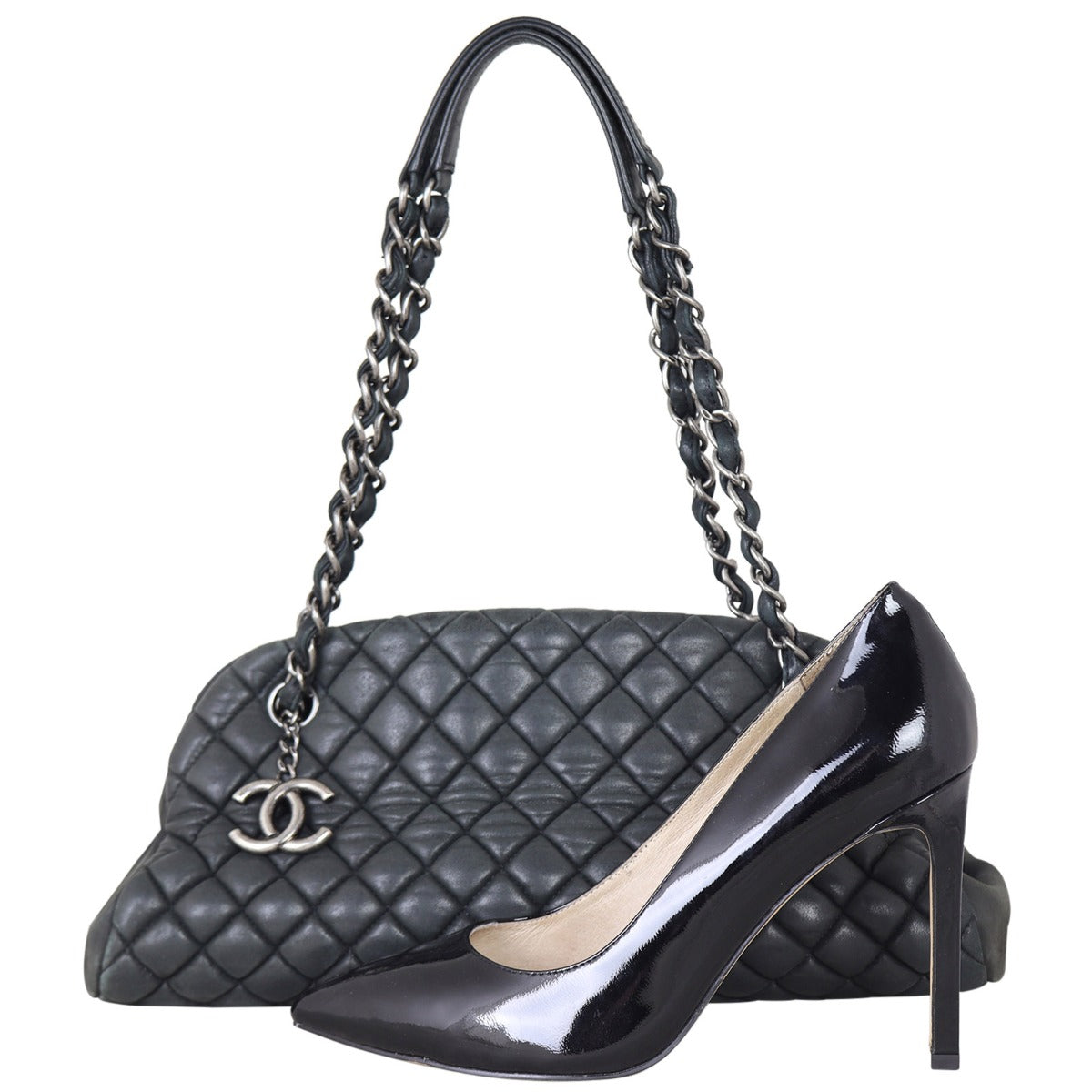 Chanel Just Mademoiselle Bowler Bag Medium | Lambskin