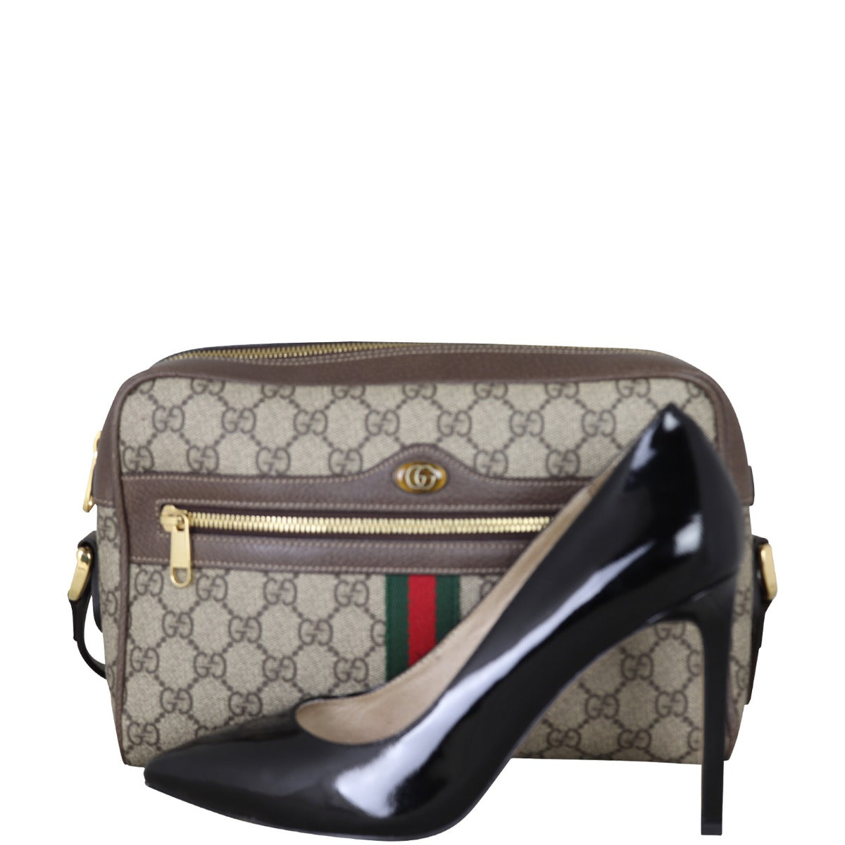Gucci Ophidia GG Supreme Large Shoulder Bag
