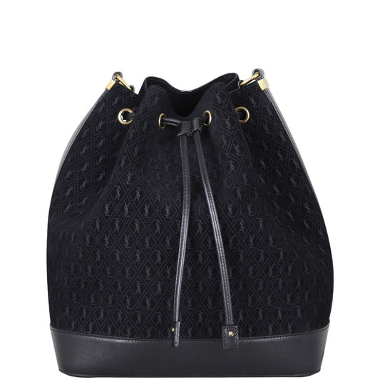 Saint Laurent All Over Bucket Bag Monogram