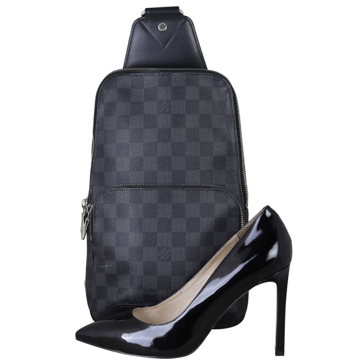 Louis Vuitton Avenue Sling Bag Damier Graphite