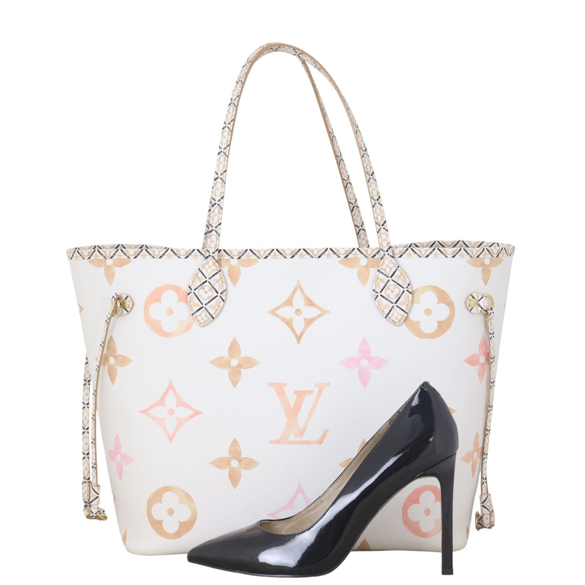 Louis Vuitton Neverfull MM Monogram Giant By the Pool