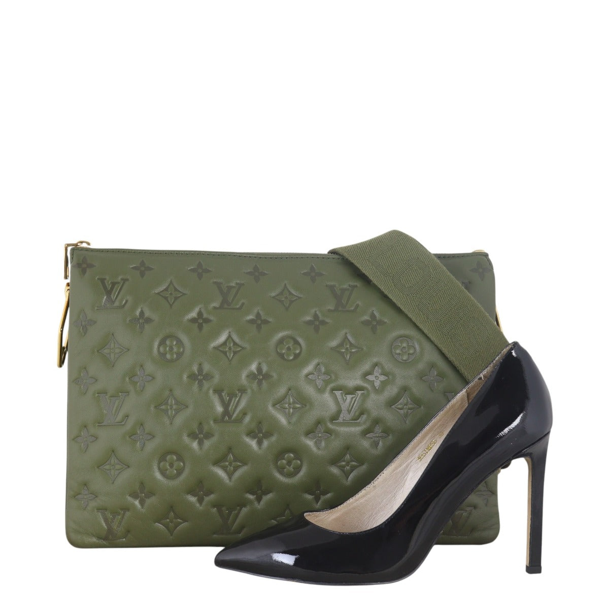 Louis Vuitton Coussin MM Monogram Embossed Lambskin