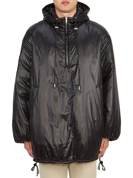 Luxury Saint Laurent Trending 2025 Cassandre Anorak Black