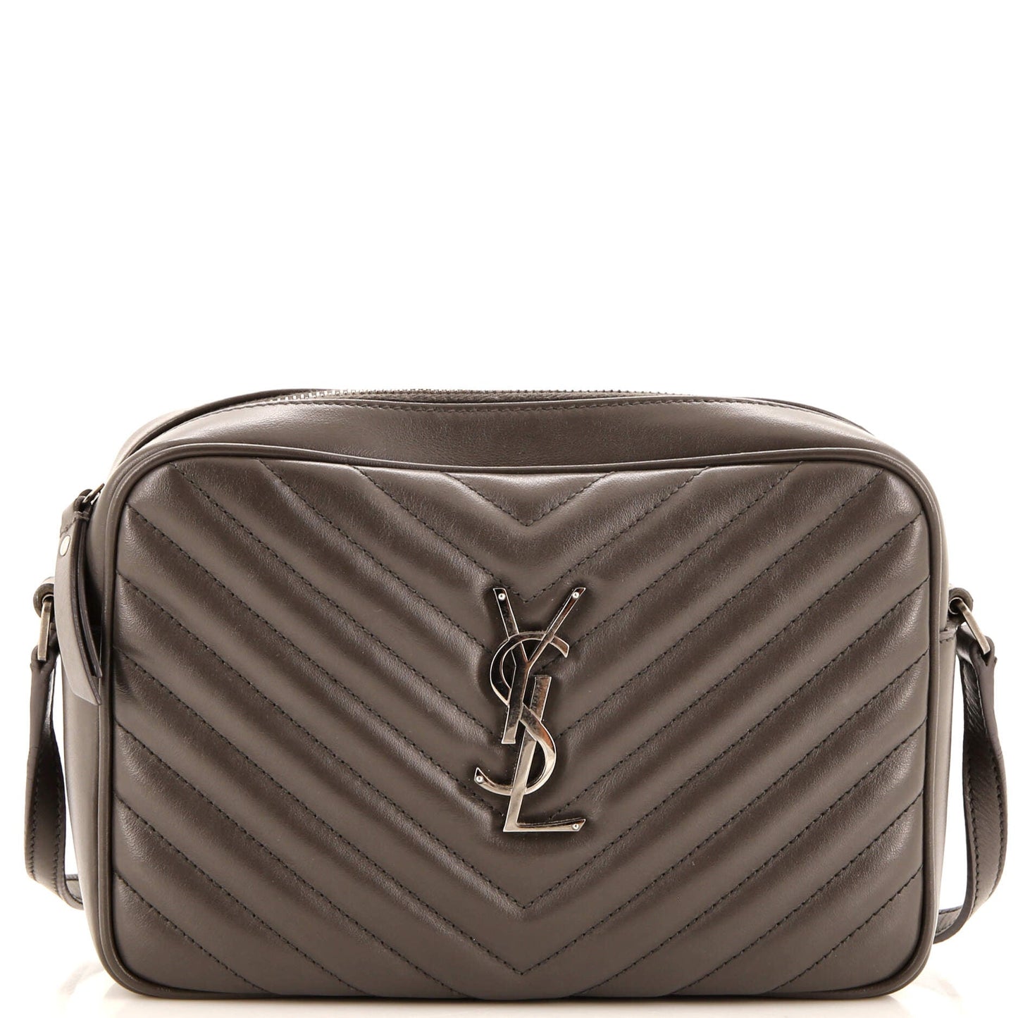 Luxury Saint Laurent Trending 2025 Lou Camera Bag Matelasse Chevron Leather Small
