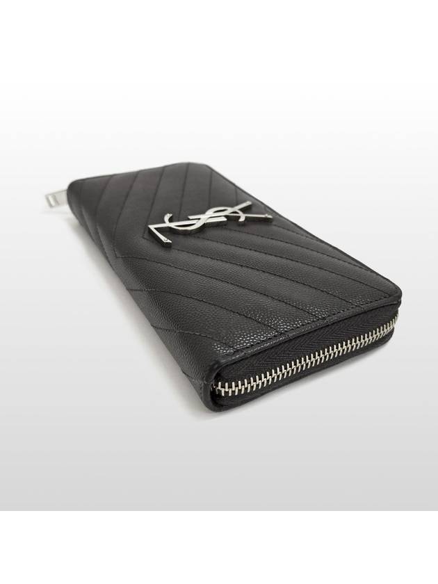 Luxury Saint Laurent Trending 2025 Luxury Saint Laurent Trending 2025 Monogram Zipper Around Long Wallet 358094
