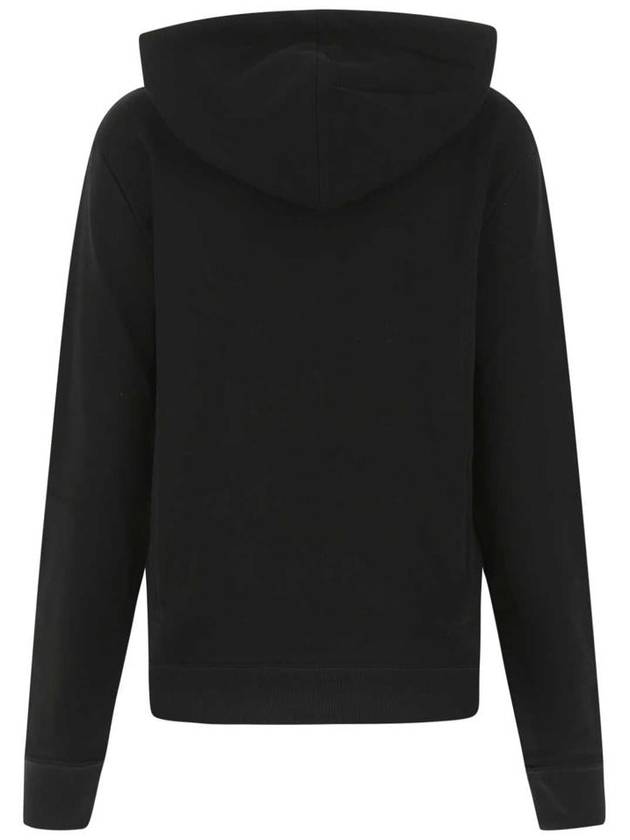 Luxury Saint Laurent Trending 2025 Signature Logo Hooded Top Black