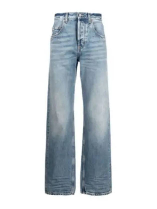 Luxury Saint Laurent Trending 2025 Long Extreme Lake Medium Baggy Jeans Blue