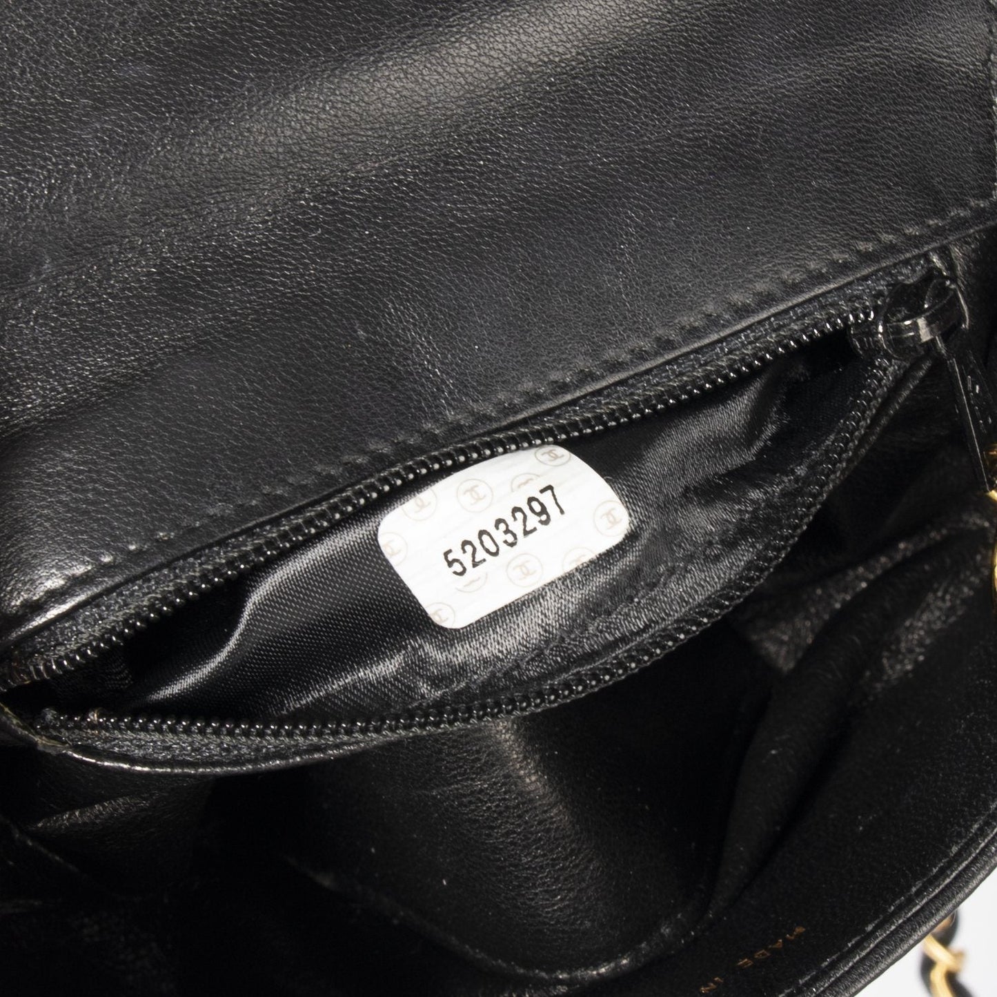 Chanel Vintage Mini Quilted Camelia Bag