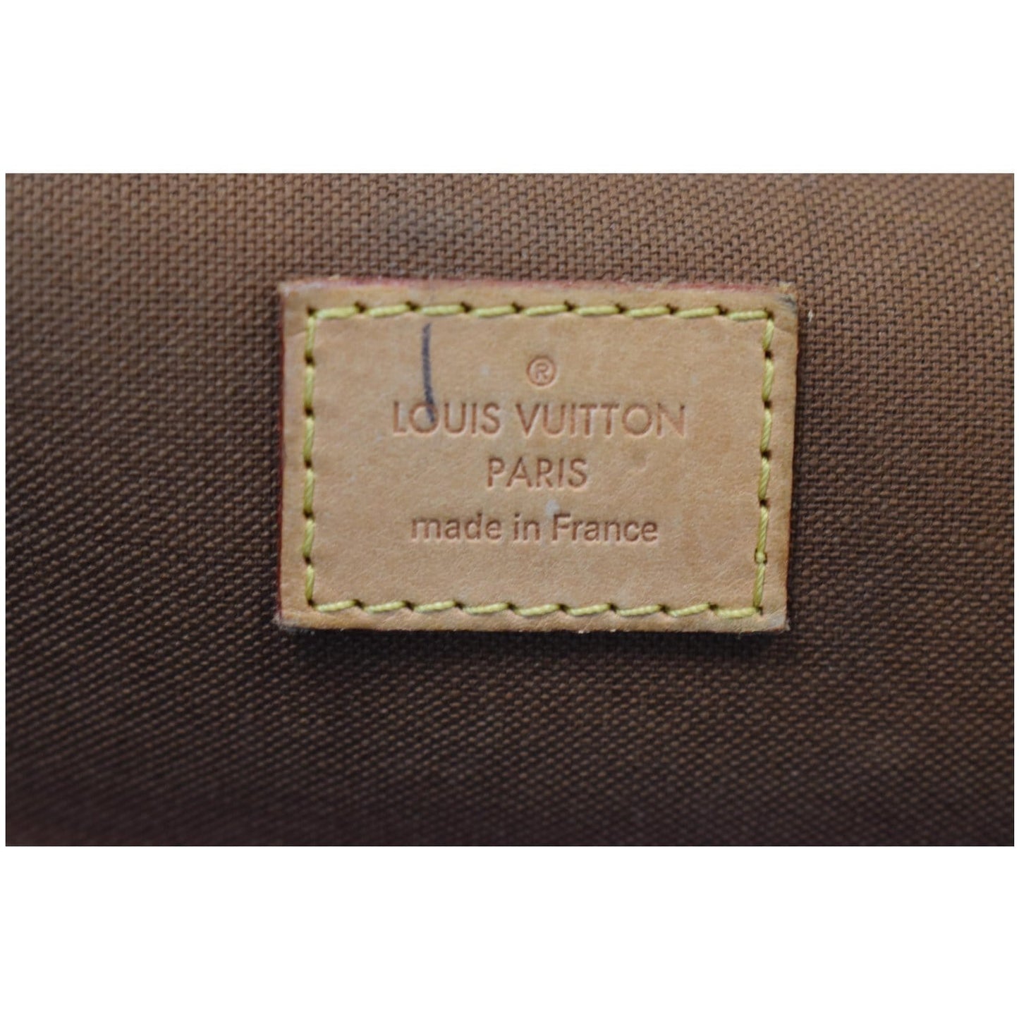 LOUIS VUITTON Bosphore GM Monogram Canvas Crossbody Bag Brown