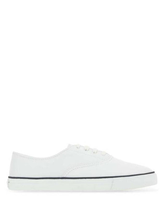 Luxury Saint Laurent Trending 2025 Tandem Leather Low Top Sneakers White
