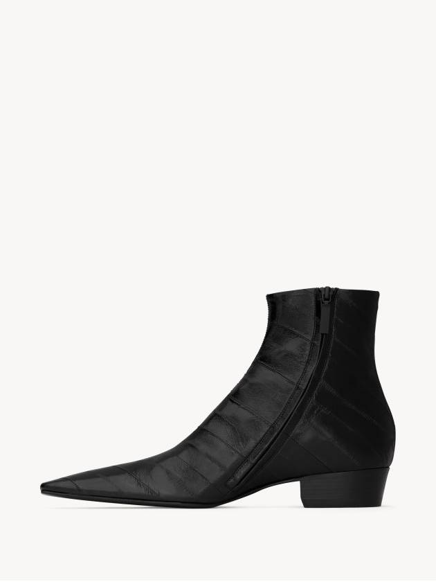 Luxury Saint Laurent Trending 2025 Men s Paolo Boots Black 7997940WX001000