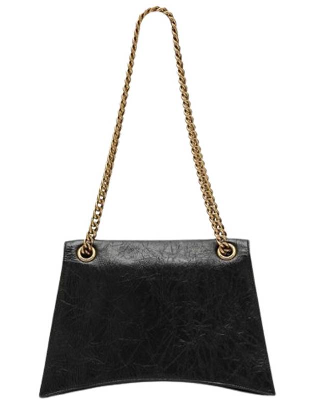 Luxury Balenciaga Trending 2025 Crush Medium Shoulder Bag Black