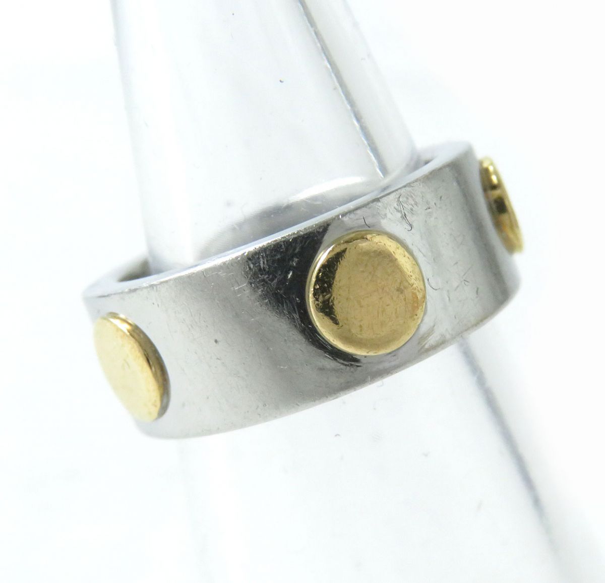 GUCCI Ring INOX (Stainless steel) Silver