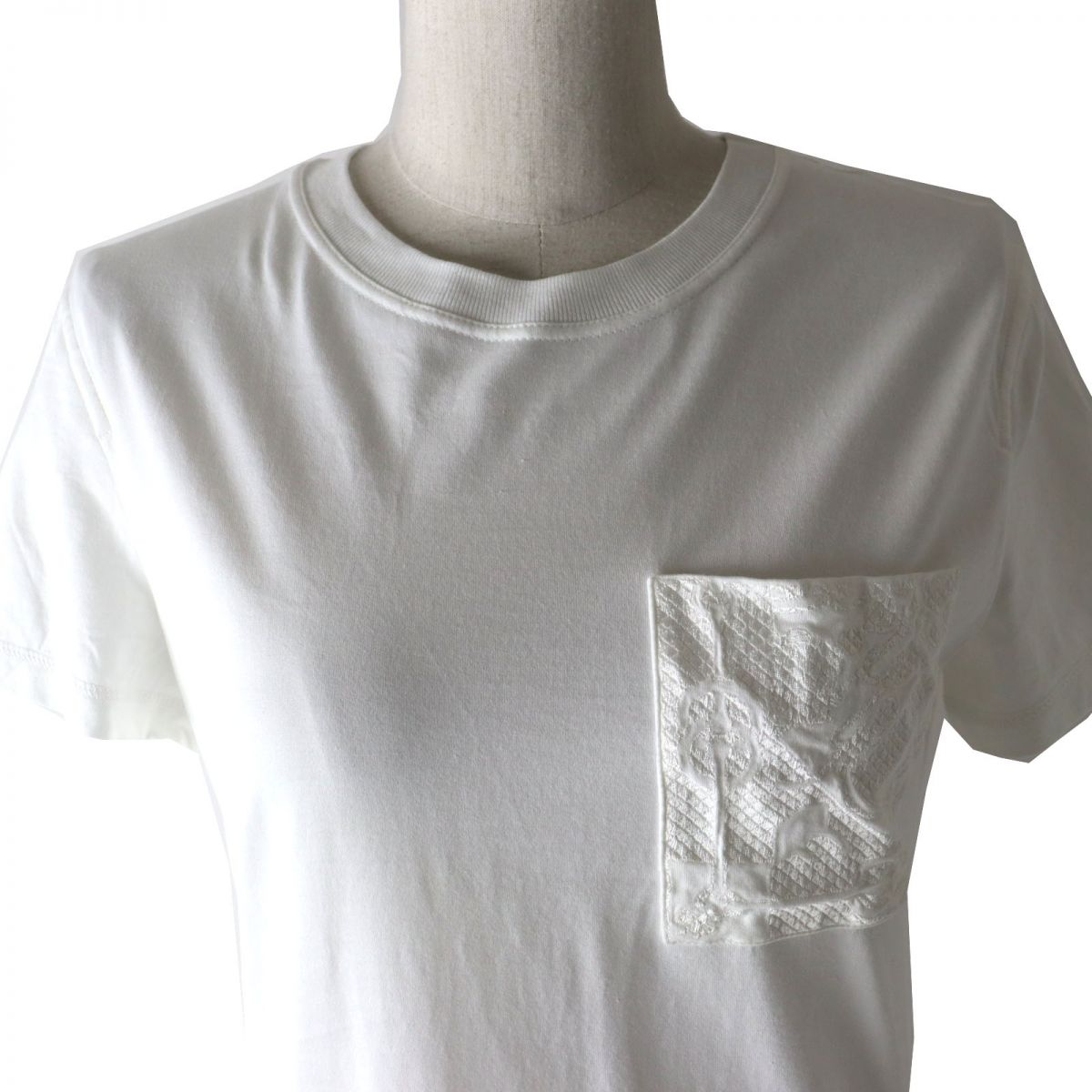 HERMES Tunic Main: 100% cotton, Part: 100% rayon white Women 34
