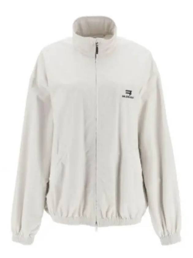 Luxury Balenciaga Trending 2025 Logo Technical Track Jacket Beige