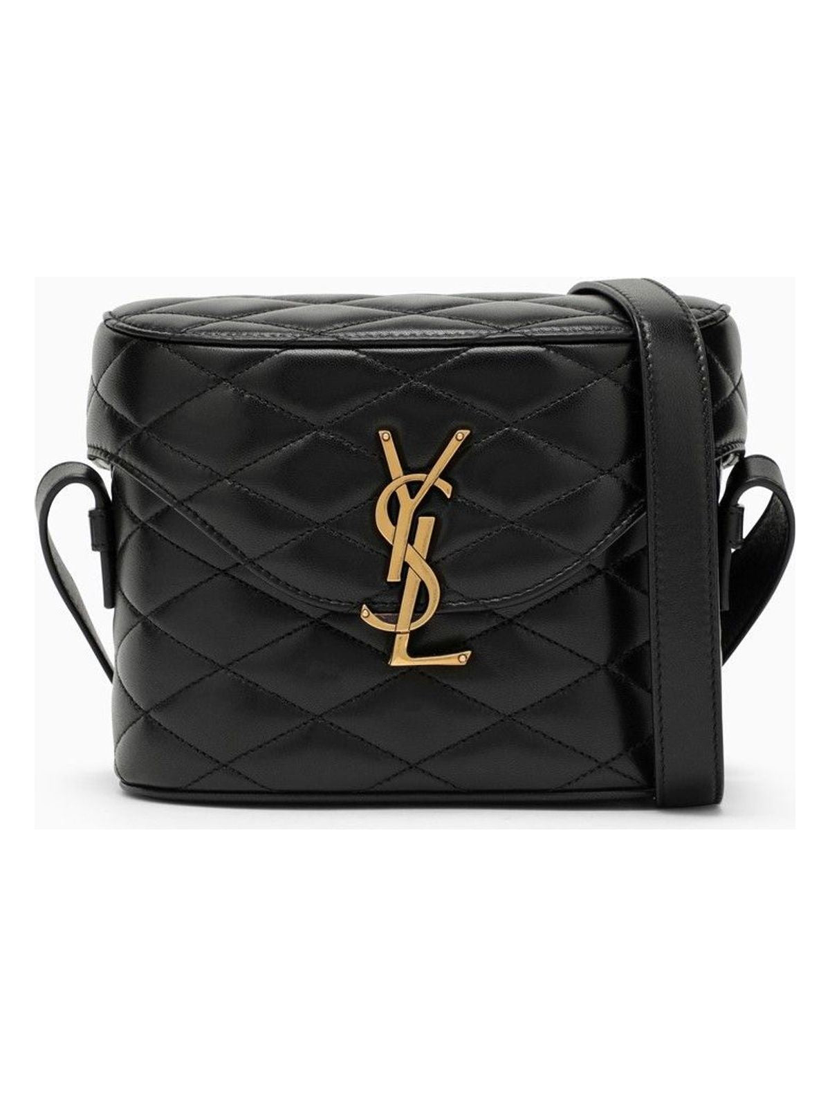 Luxury Saint Laurent Trending 2025 Women's Quilted Box Bag in Black | 7100801EL07