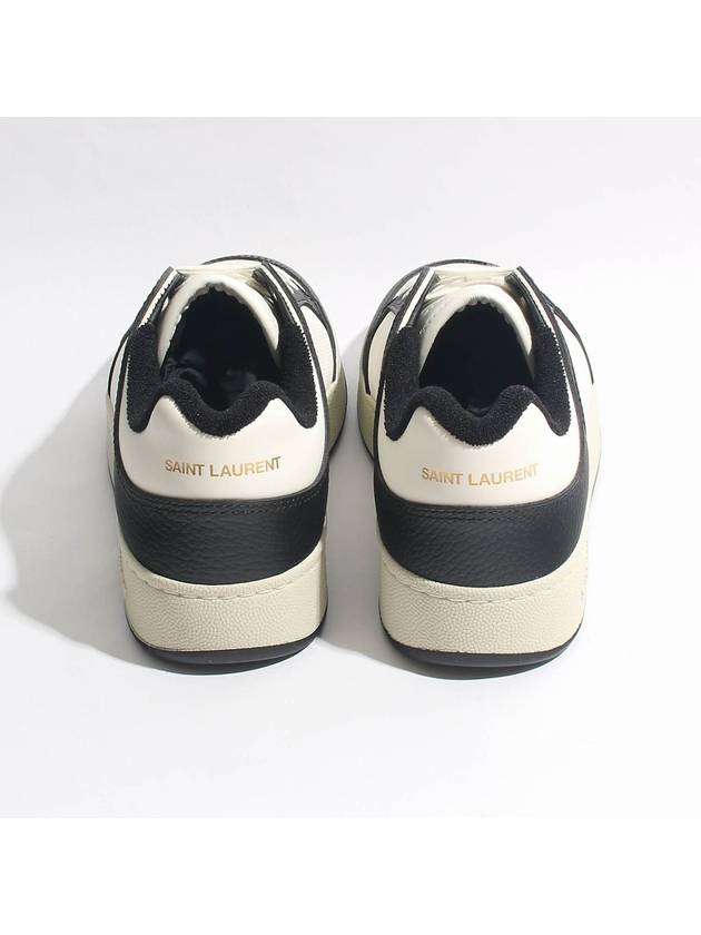 Luxury Saint Laurent Trending 2025 SL 61 Low Top Sneakers Black White