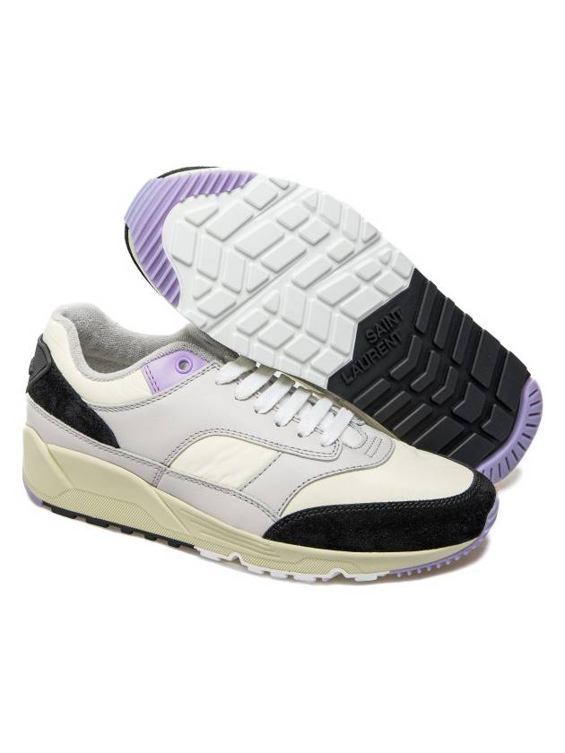 Luxury Saint Laurent Trending 2025 Bump Low Top Sneakers Air Grey