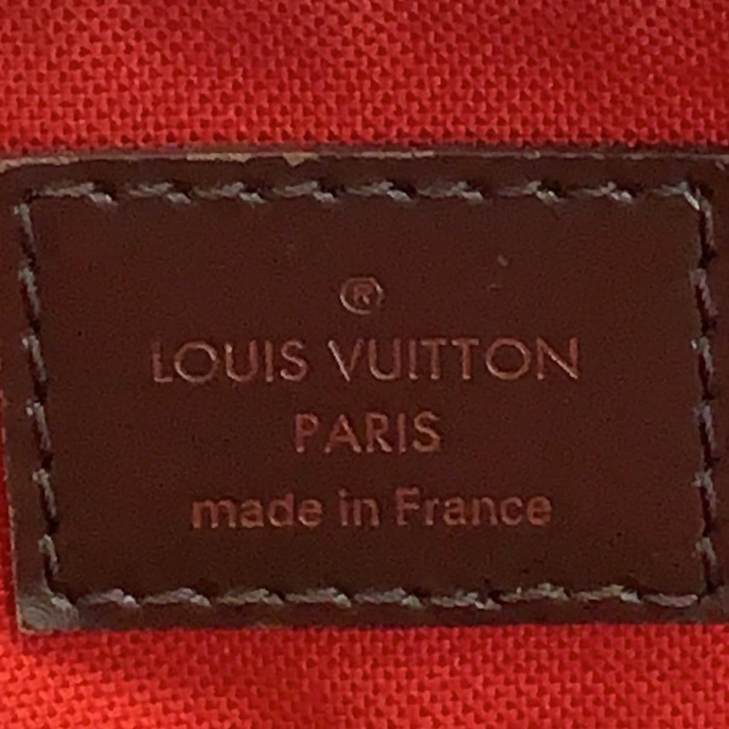 LOUIS VUITTON Westminster GM Damier Ebene Tote Shoulder Bag Brown