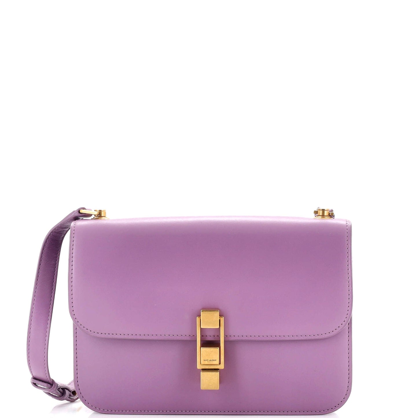 Luxury Saint Laurent Trending 2025 Carre Satchel Leather Medium