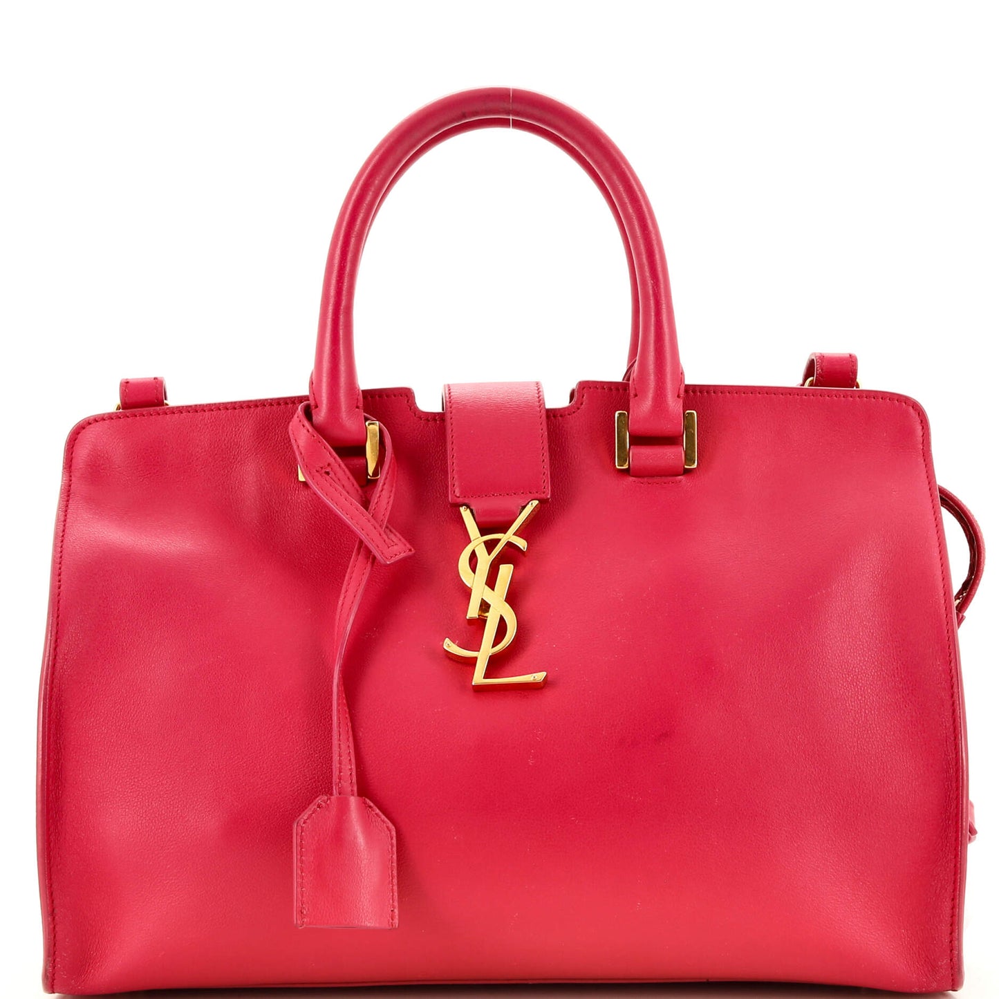 Luxury Saint Laurent Trending 2025 Monogram Cabas Leather Small