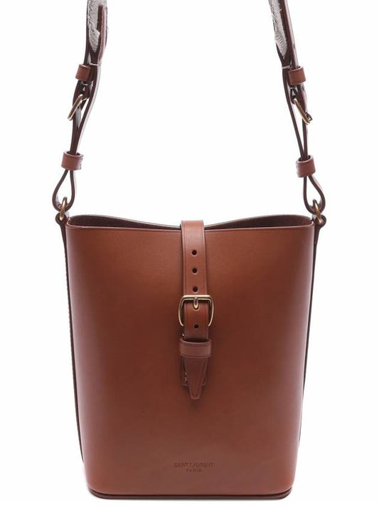 Luxury Saint Laurent Trending 2025 Mini Bucket Bag Brown