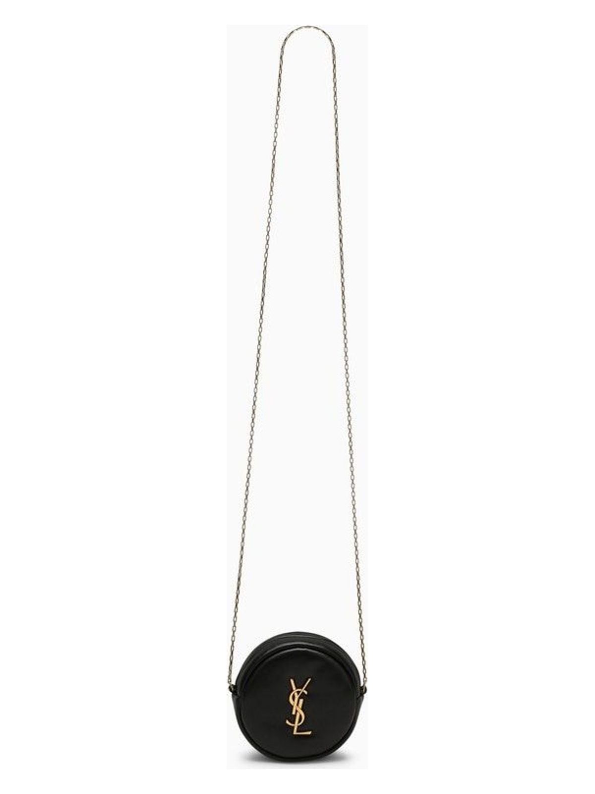 Luxury Saint Laurent Trending 2025 Women's Round Cassandre Bag in Black | 787935AACX7