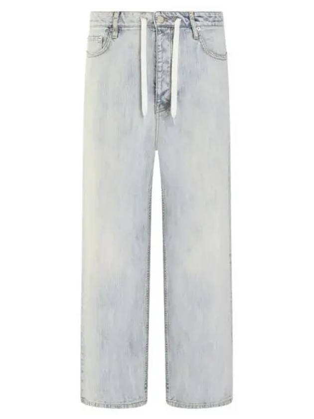 Luxury Balenciaga Trending 2025 Denim Straight Jeans Blue