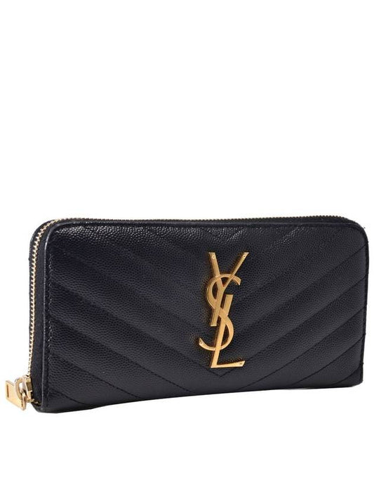 Luxury Saint Laurent Trending 2025 Women s caviar long wallet 358094