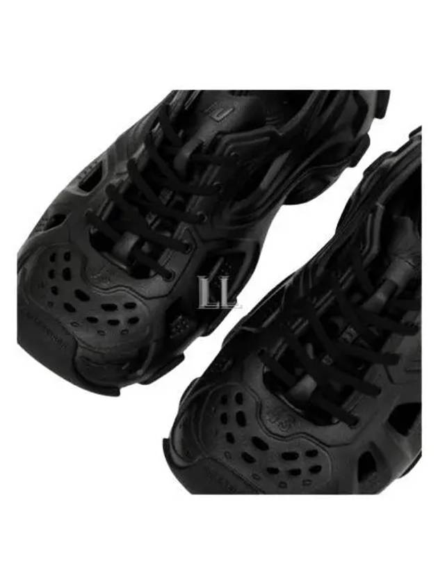 Luxury Balenciaga Trending 2025 HD Rubber Sole Cut-Out Low Top Sneakers Black